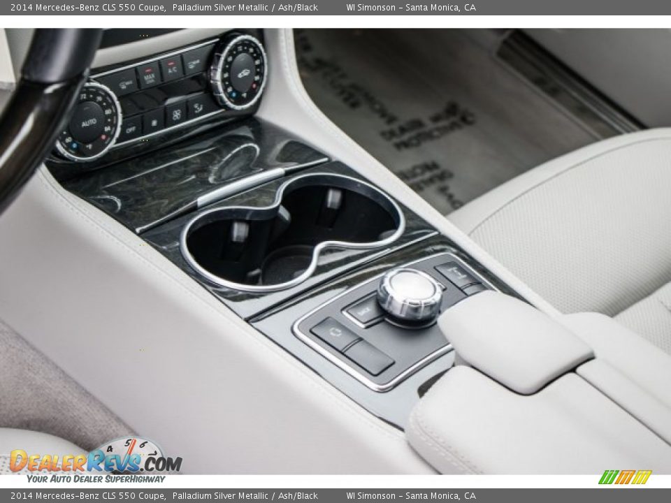2014 Mercedes-Benz CLS 550 Coupe Palladium Silver Metallic / Ash/Black Photo #24