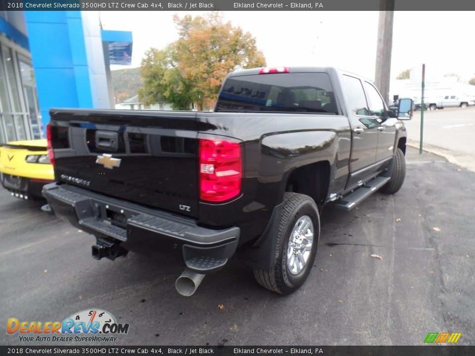 2018 Chevrolet Silverado 3500HD LTZ Crew Cab 4x4 Black / Jet Black Photo #5