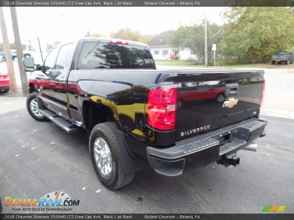 2018 Chevrolet Silverado 3500HD LTZ Crew Cab 4x4 Black / Jet Black Photo #7