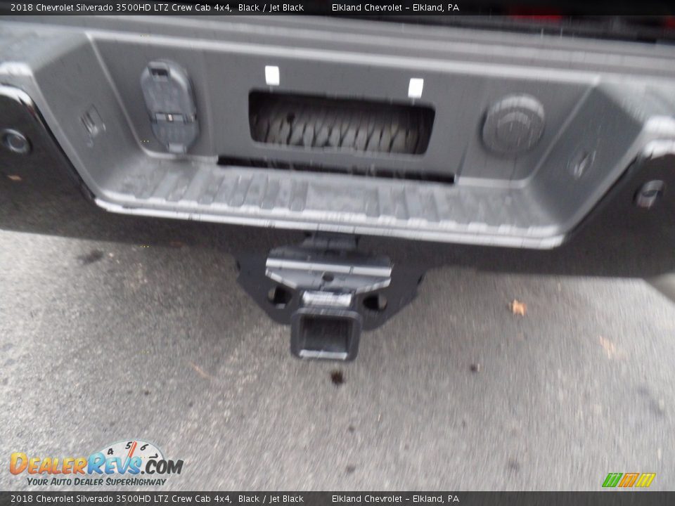 2018 Chevrolet Silverado 3500HD LTZ Crew Cab 4x4 Black / Jet Black Photo #10