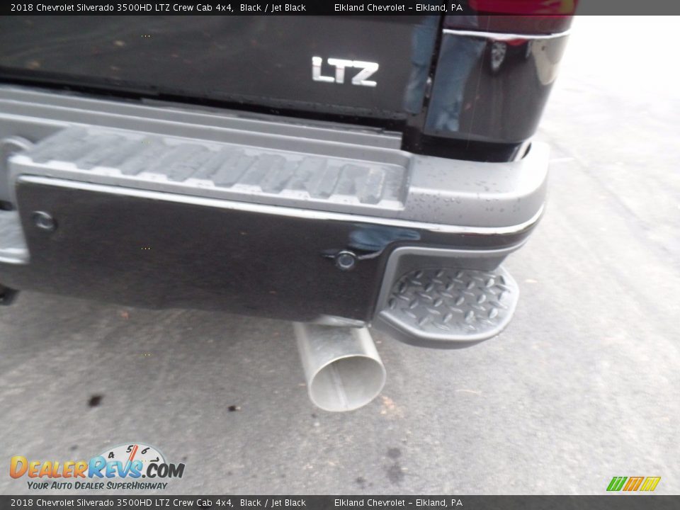 2018 Chevrolet Silverado 3500HD LTZ Crew Cab 4x4 Black / Jet Black Photo #11