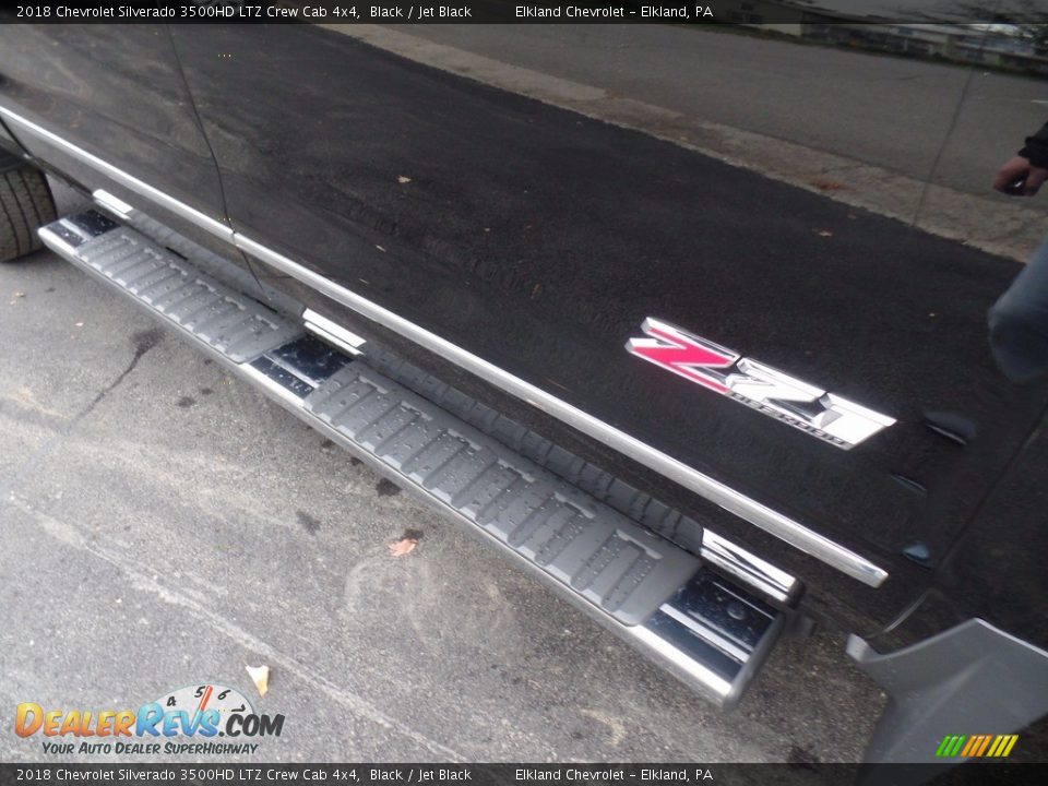 2018 Chevrolet Silverado 3500HD LTZ Crew Cab 4x4 Black / Jet Black Photo #13