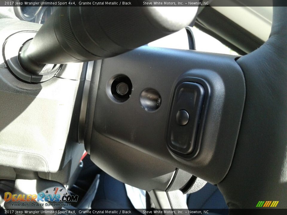 2017 Jeep Wrangler Unlimited Sport 4x4 Granite Crystal Metallic / Black Photo #15