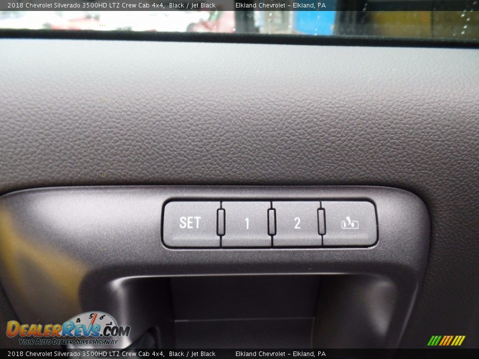 2018 Chevrolet Silverado 3500HD LTZ Crew Cab 4x4 Black / Jet Black Photo #16