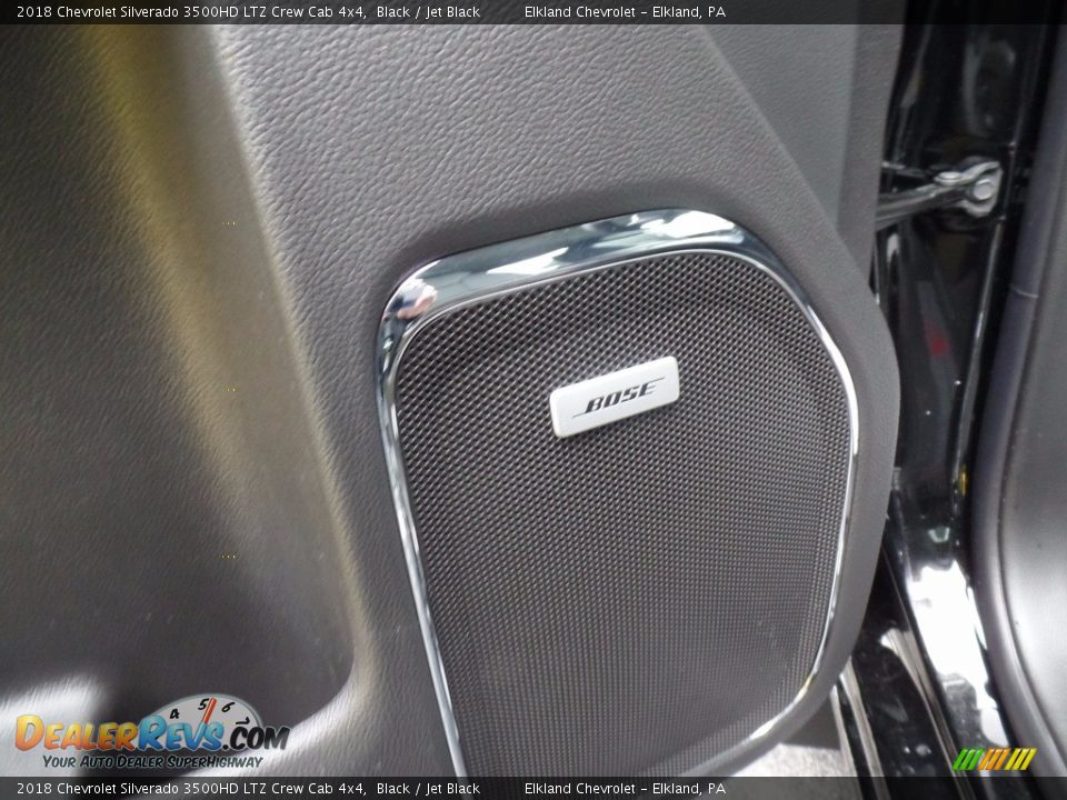 2018 Chevrolet Silverado 3500HD LTZ Crew Cab 4x4 Black / Jet Black Photo #18