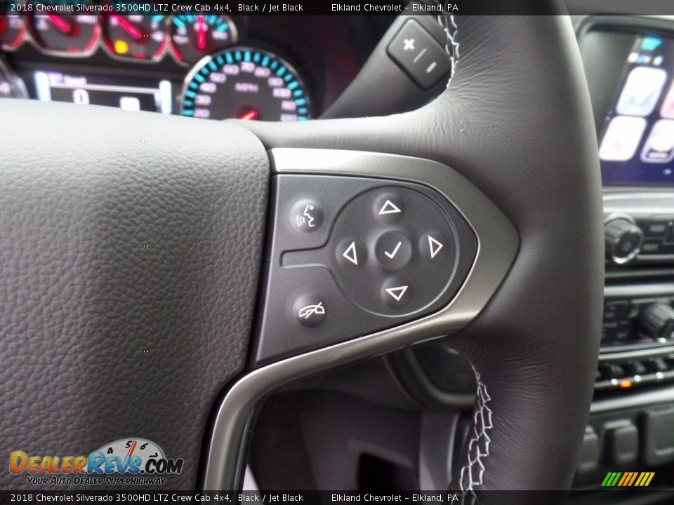Controls of 2018 Chevrolet Silverado 3500HD LTZ Crew Cab 4x4 Photo #23