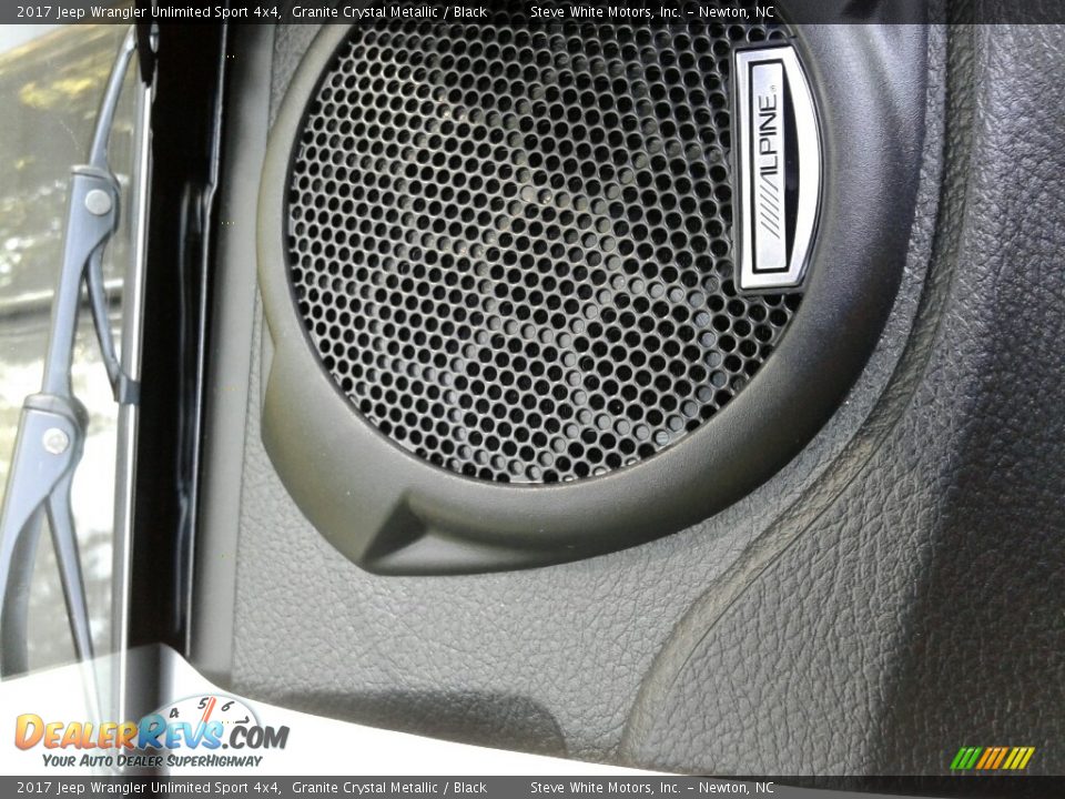 2017 Jeep Wrangler Unlimited Sport 4x4 Granite Crystal Metallic / Black Photo #23
