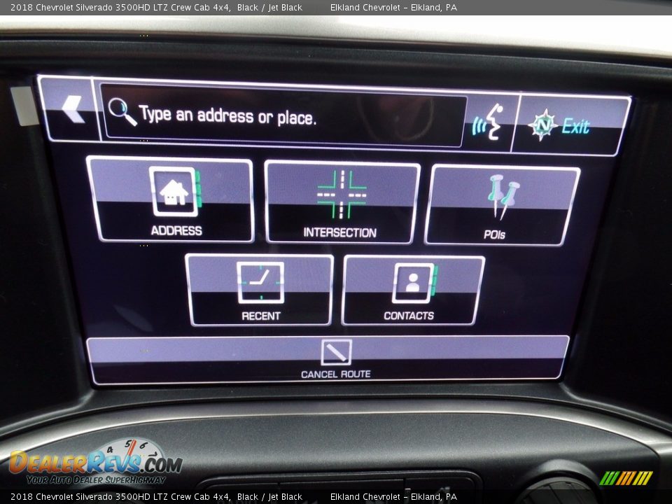 2018 Chevrolet Silverado 3500HD LTZ Crew Cab 4x4 Black / Jet Black Photo #34