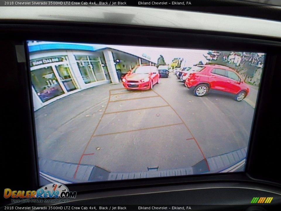 2018 Chevrolet Silverado 3500HD LTZ Crew Cab 4x4 Black / Jet Black Photo #35