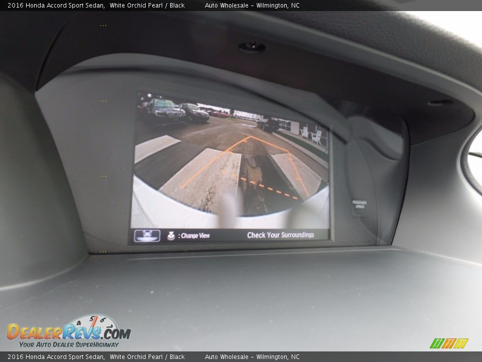 2016 Honda Accord Sport Sedan White Orchid Pearl / Black Photo #18