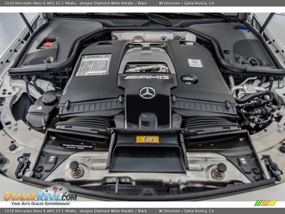 2018 Mercedes-Benz E AMG 63 S 4Matic 4.0 Liter AMG biturbo DOHC 32-Valve VVT V8 Engine Photo #8