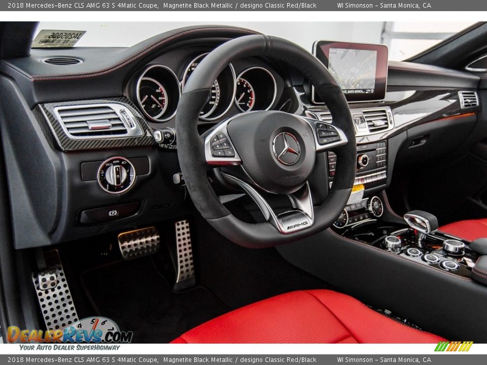 Dashboard of 2018 Mercedes-Benz CLS AMG 63 S 4Matic Coupe Photo #6