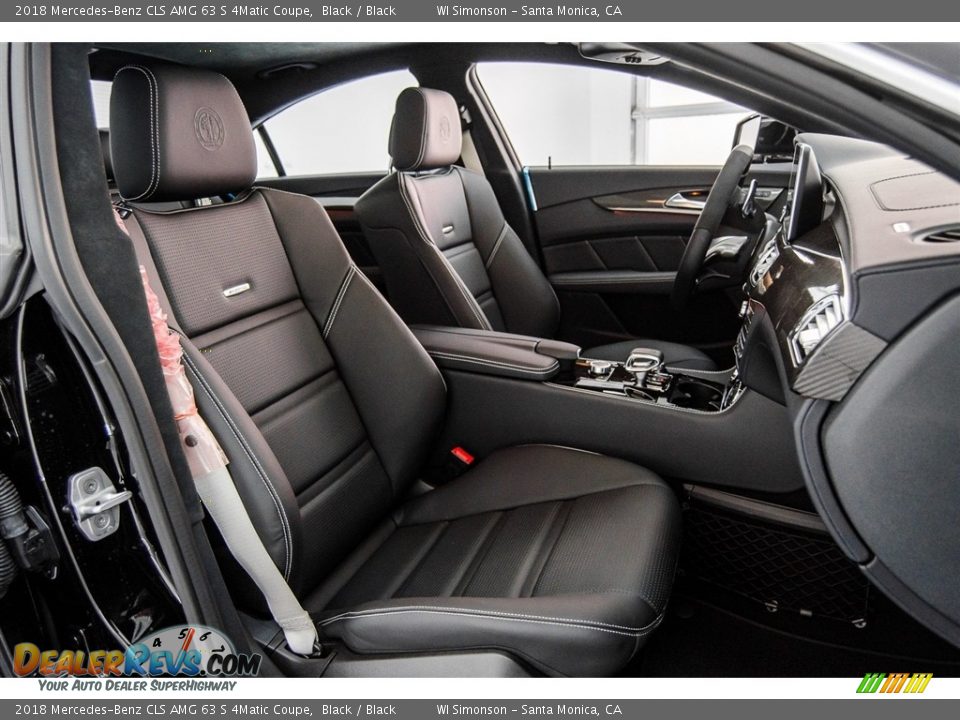 Black Interior - 2018 Mercedes-Benz CLS AMG 63 S 4Matic Coupe Photo #2