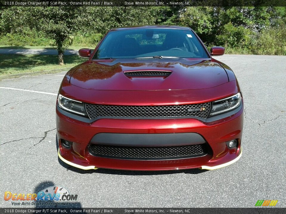 2018 Dodge Charger R/T Scat Pack Octane Red Pearl / Black Photo #3