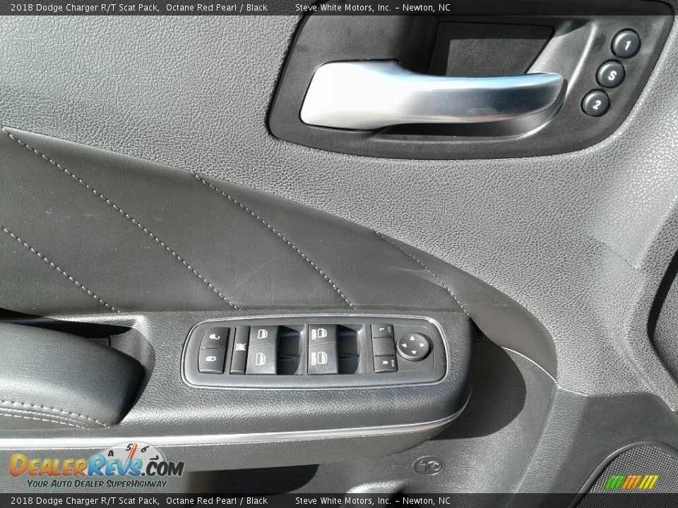2018 Dodge Charger R/T Scat Pack Octane Red Pearl / Black Photo #9
