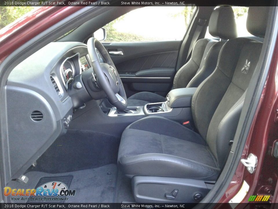 2018 Dodge Charger R/T Scat Pack Octane Red Pearl / Black Photo #10