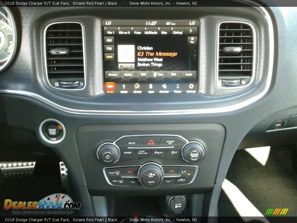 2018 Dodge Charger R/T Scat Pack Octane Red Pearl / Black Photo #21