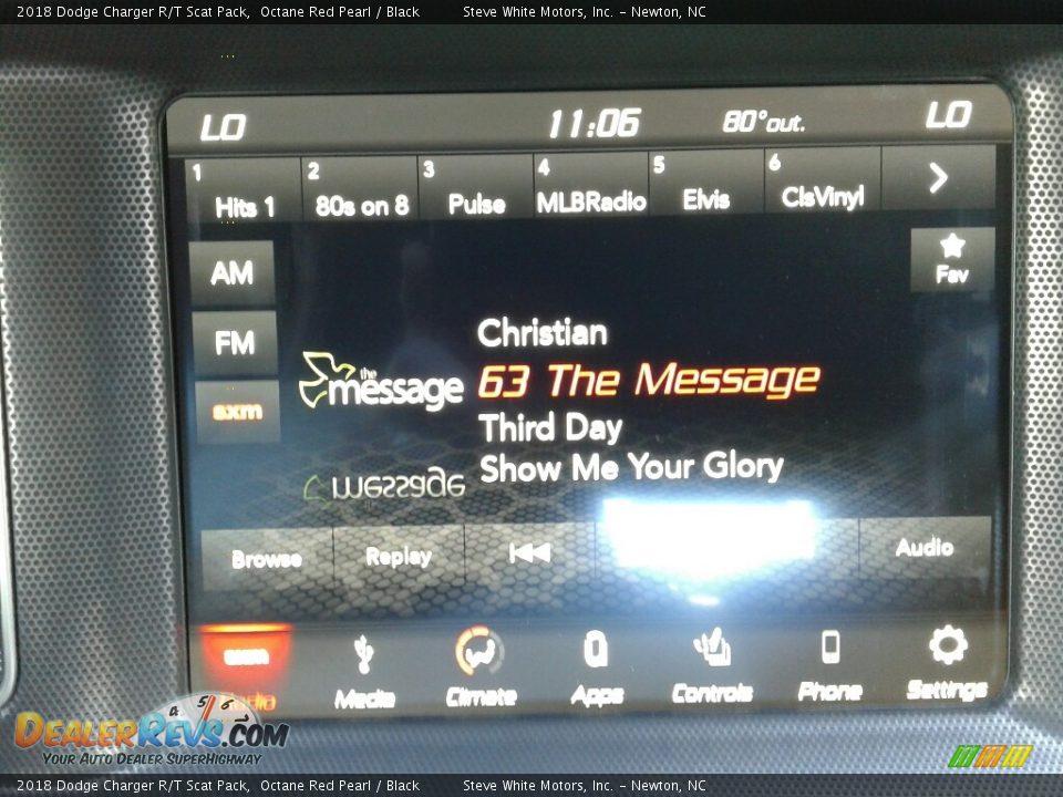 2018 Dodge Charger R/T Scat Pack Octane Red Pearl / Black Photo #22