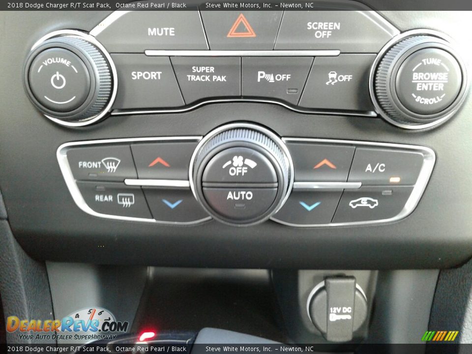 2018 Dodge Charger R/T Scat Pack Octane Red Pearl / Black Photo #26