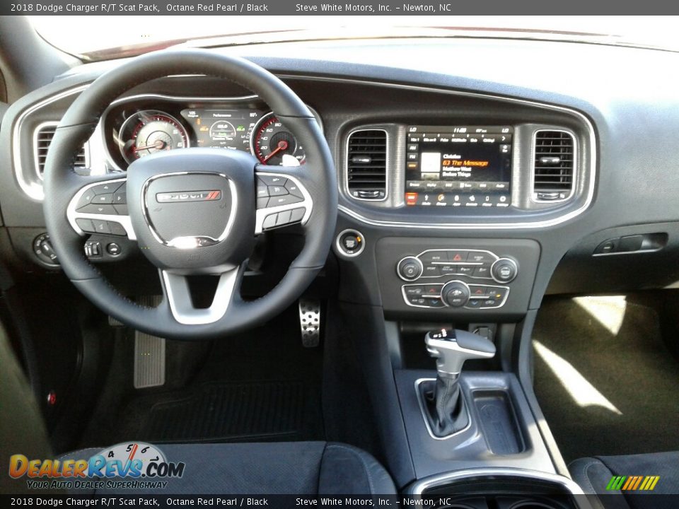 2018 Dodge Charger R/T Scat Pack Octane Red Pearl / Black Photo #28
