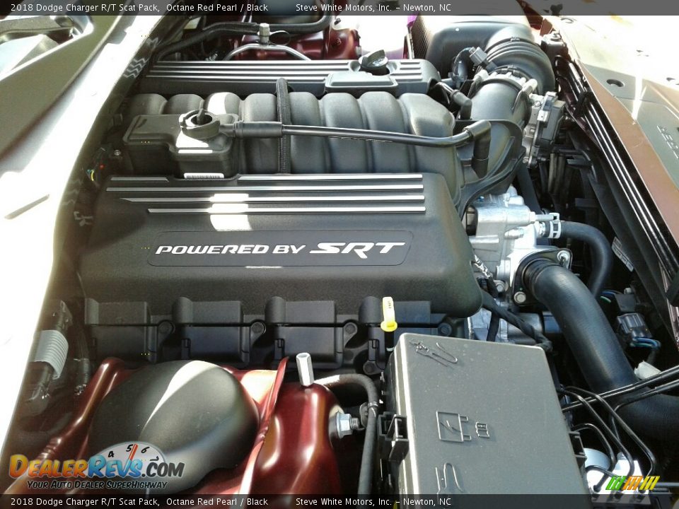 2018 Dodge Charger R/T Scat Pack Octane Red Pearl / Black Photo #30