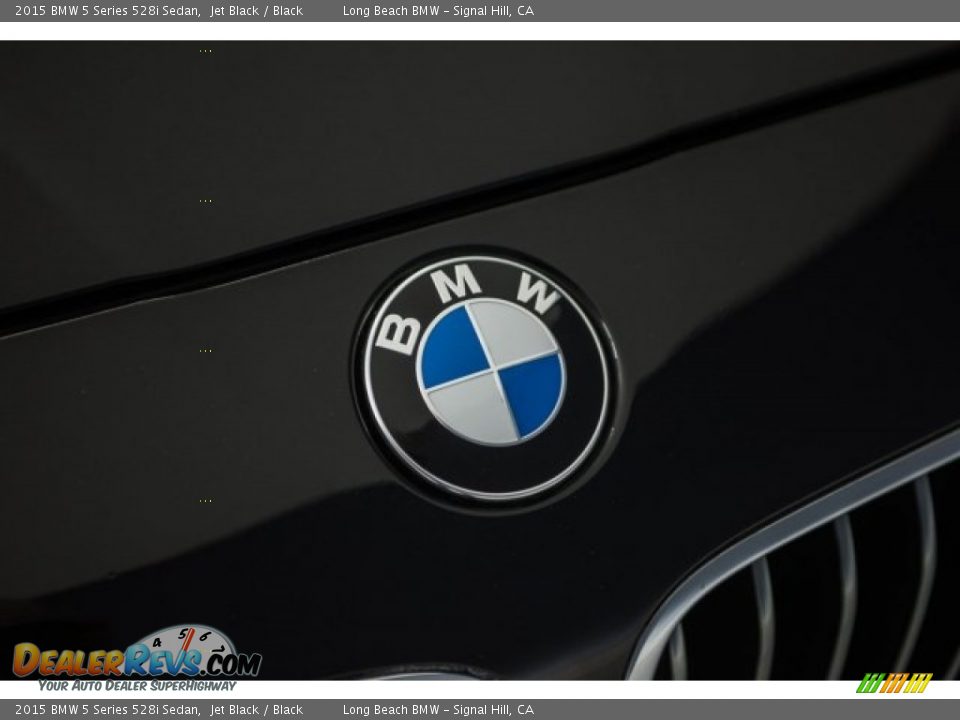 2015 BMW 5 Series 528i Sedan Jet Black / Black Photo #26