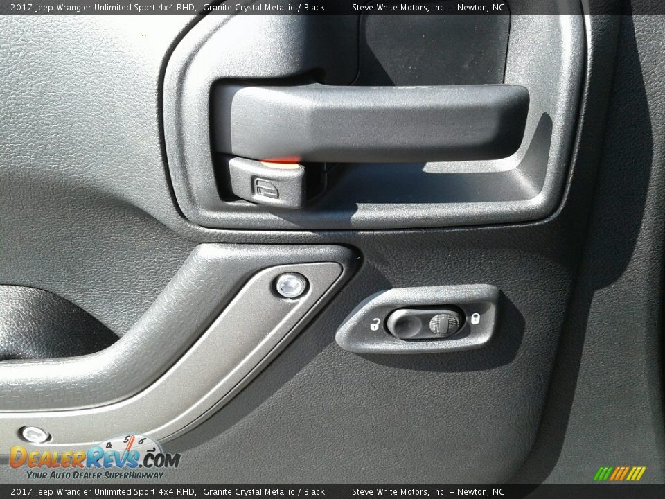 2017 Jeep Wrangler Unlimited Sport 4x4 RHD Granite Crystal Metallic / Black Photo #9