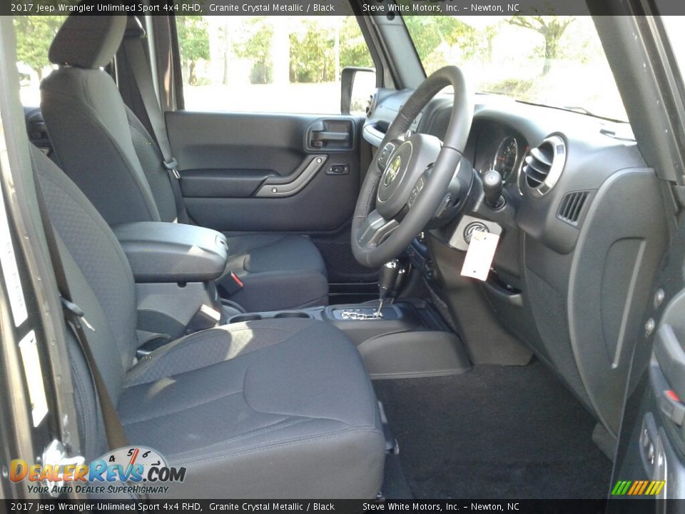 2017 Jeep Wrangler Unlimited Sport 4x4 RHD Granite Crystal Metallic / Black Photo #10