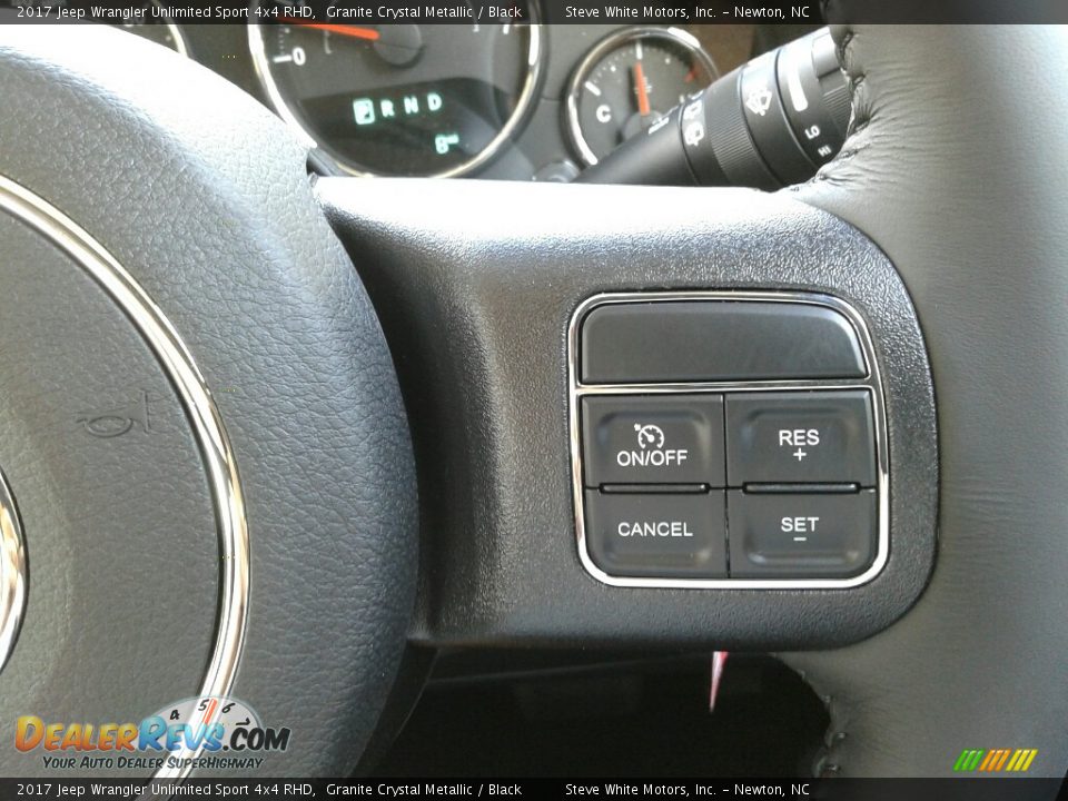 2017 Jeep Wrangler Unlimited Sport 4x4 RHD Granite Crystal Metallic / Black Photo #16