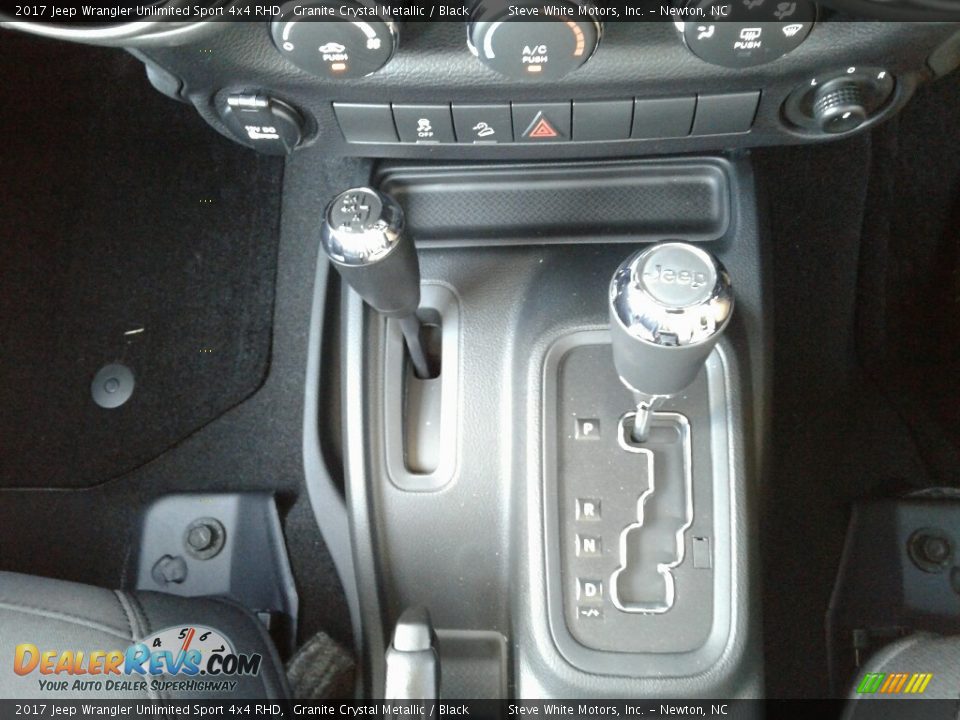 2017 Jeep Wrangler Unlimited Sport 4x4 RHD Granite Crystal Metallic / Black Photo #21