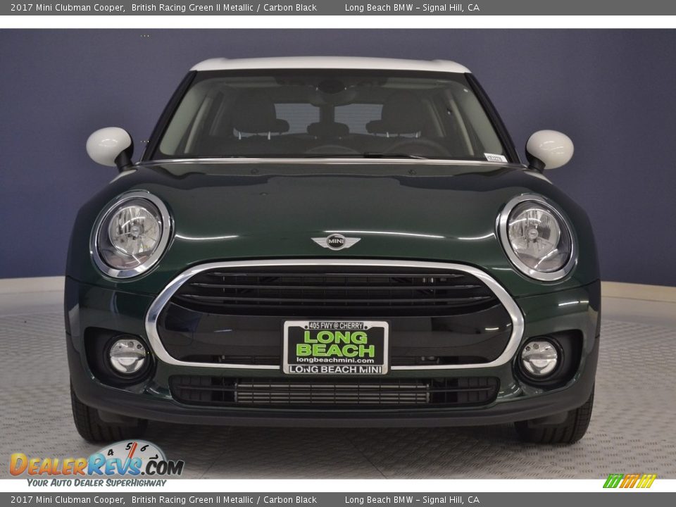 2017 Mini Clubman Cooper British Racing Green II Metallic / Carbon Black Photo #2