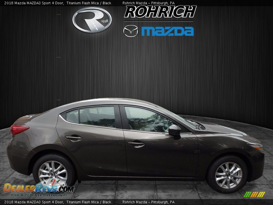 2018 Mazda MAZDA3 Sport 4 Door Titanium Flash Mica / Black Photo #2