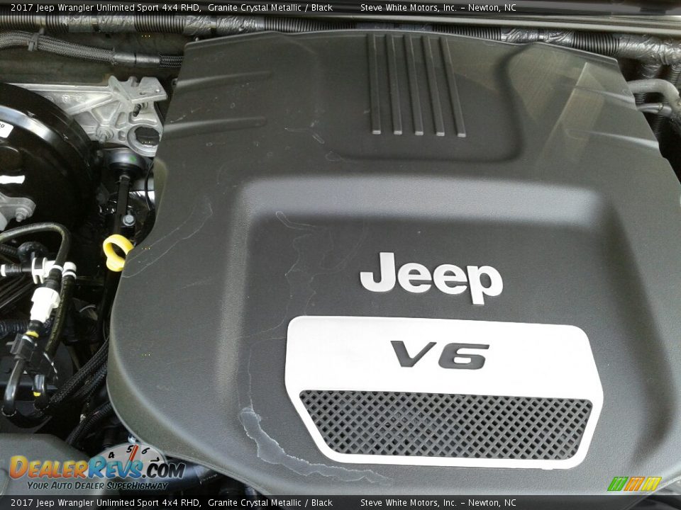 2017 Jeep Wrangler Unlimited Sport 4x4 RHD Granite Crystal Metallic / Black Photo #24