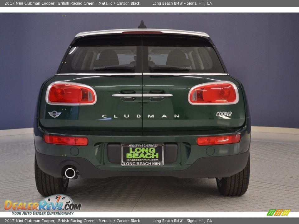 2017 Mini Clubman Cooper British Racing Green II Metallic / Carbon Black Photo #5