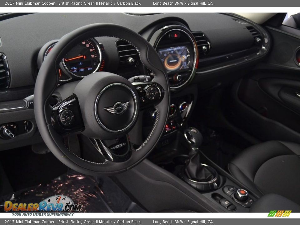 2017 Mini Clubman Cooper British Racing Green II Metallic / Carbon Black Photo #7