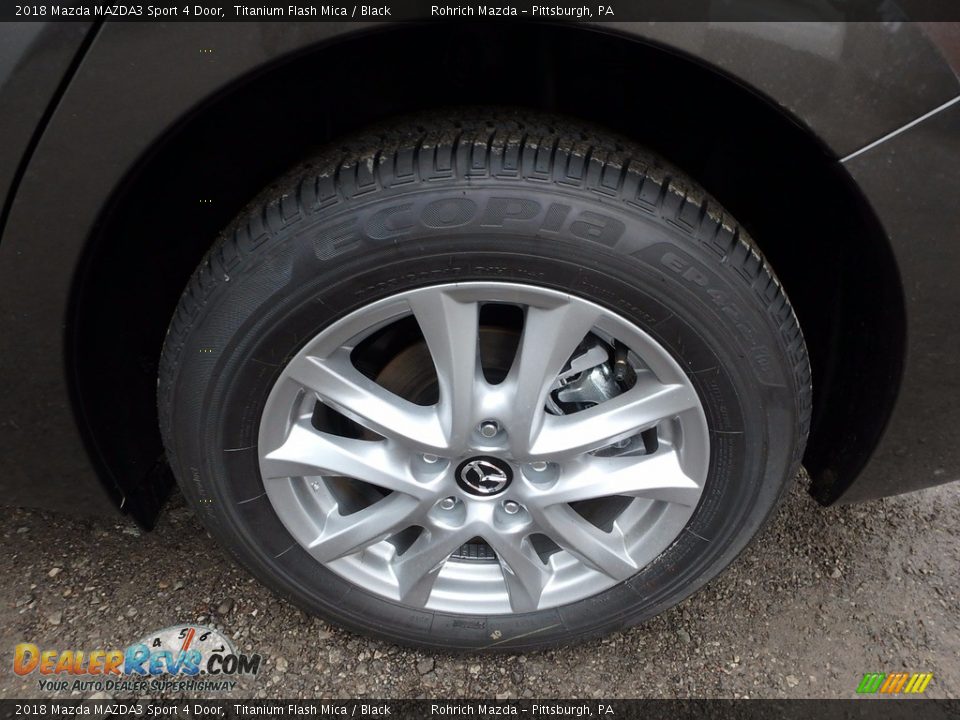 2018 Mazda MAZDA3 Sport 4 Door Titanium Flash Mica / Black Photo #5