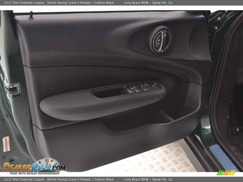 2017 Mini Clubman Cooper British Racing Green II Metallic / Carbon Black Photo #11