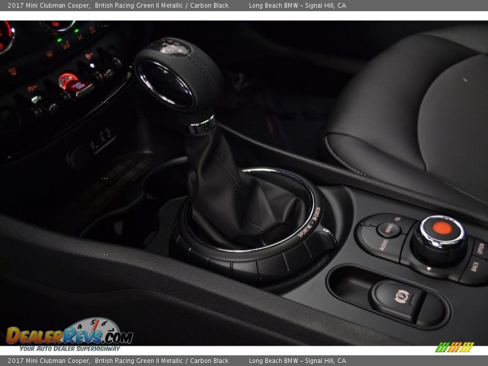 2017 Mini Clubman Cooper British Racing Green II Metallic / Carbon Black Photo #12