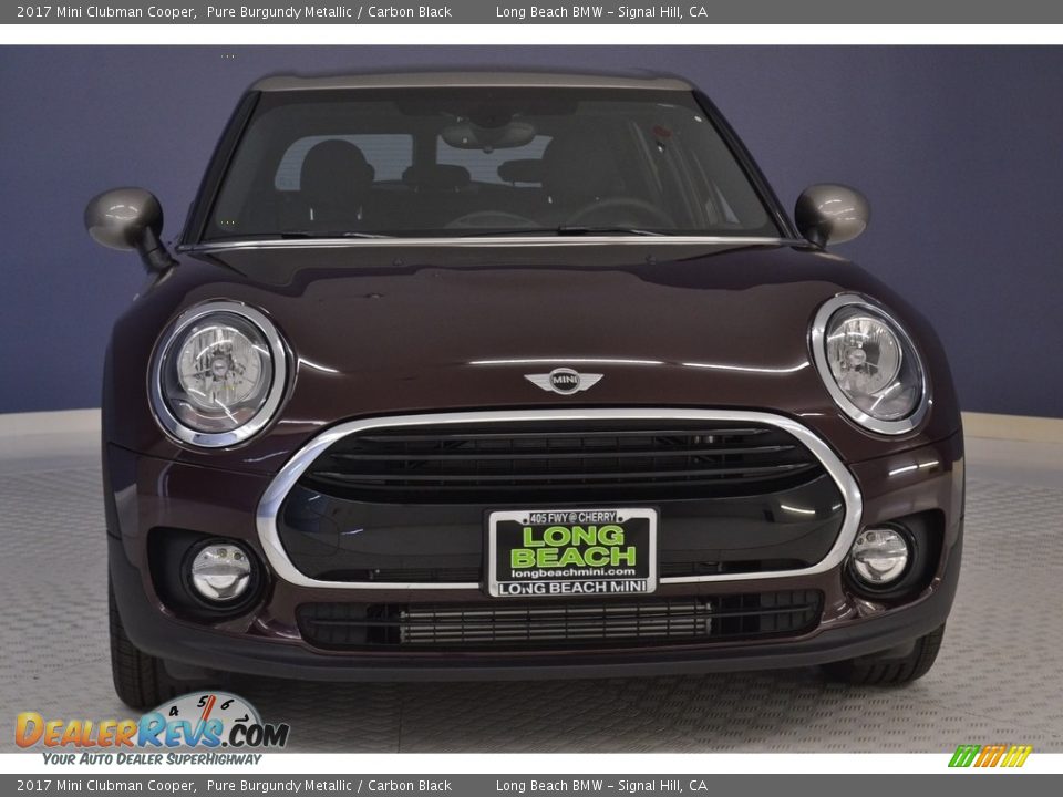 2017 Mini Clubman Cooper Pure Burgundy Metallic / Carbon Black Photo #2