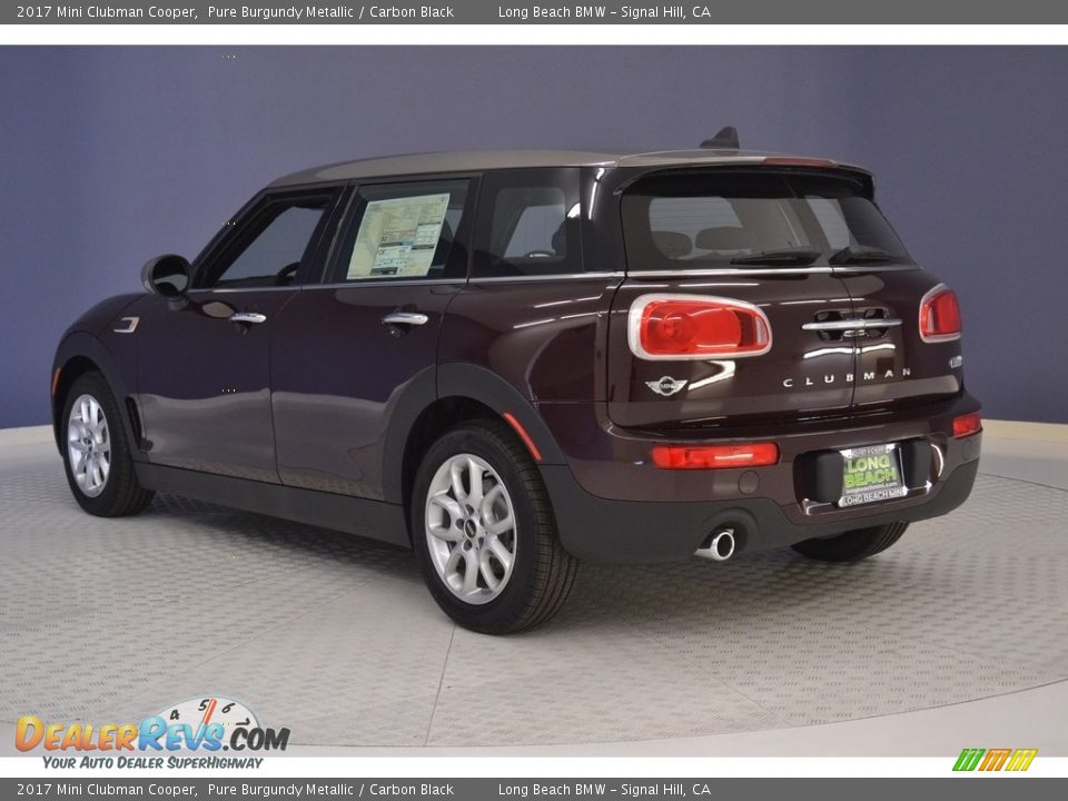 2017 Mini Clubman Cooper Pure Burgundy Metallic / Carbon Black Photo #4