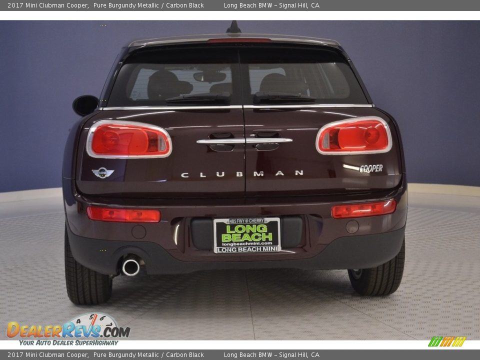2017 Mini Clubman Cooper Pure Burgundy Metallic / Carbon Black Photo #5