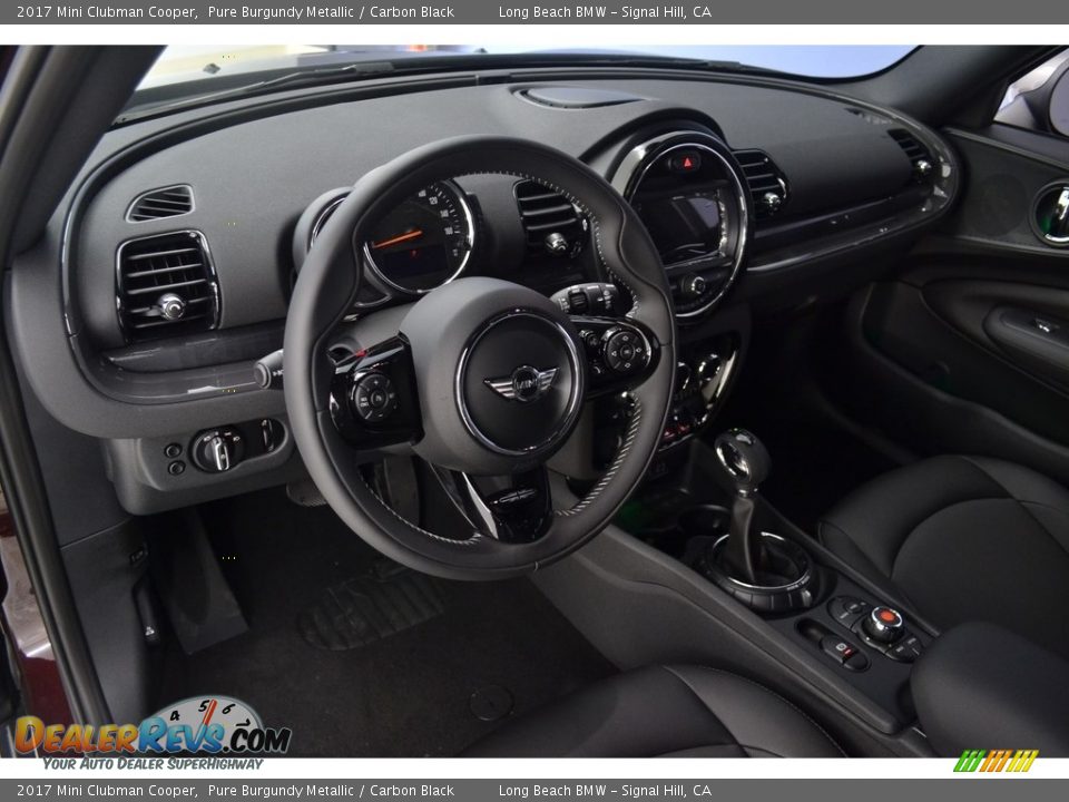 2017 Mini Clubman Cooper Pure Burgundy Metallic / Carbon Black Photo #7