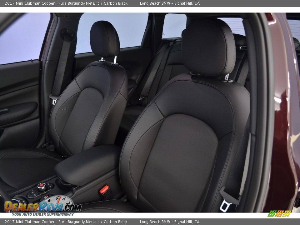 2017 Mini Clubman Cooper Pure Burgundy Metallic / Carbon Black Photo #8