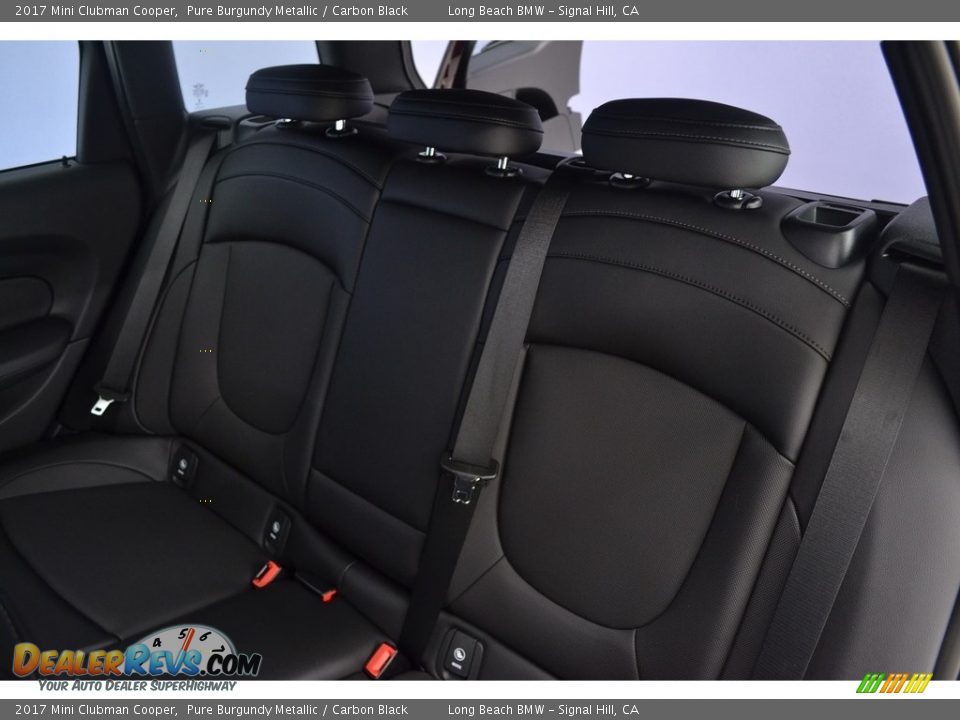 2017 Mini Clubman Cooper Pure Burgundy Metallic / Carbon Black Photo #9