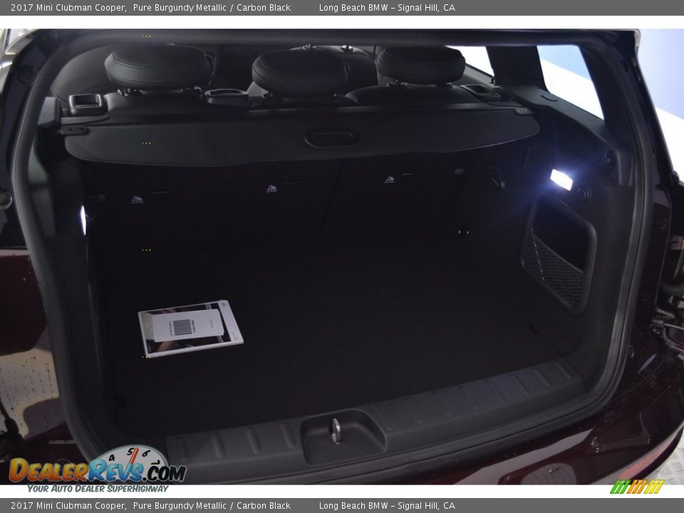2017 Mini Clubman Cooper Pure Burgundy Metallic / Carbon Black Photo #10