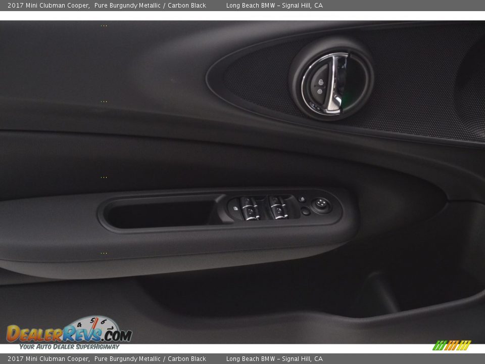 2017 Mini Clubman Cooper Pure Burgundy Metallic / Carbon Black Photo #11