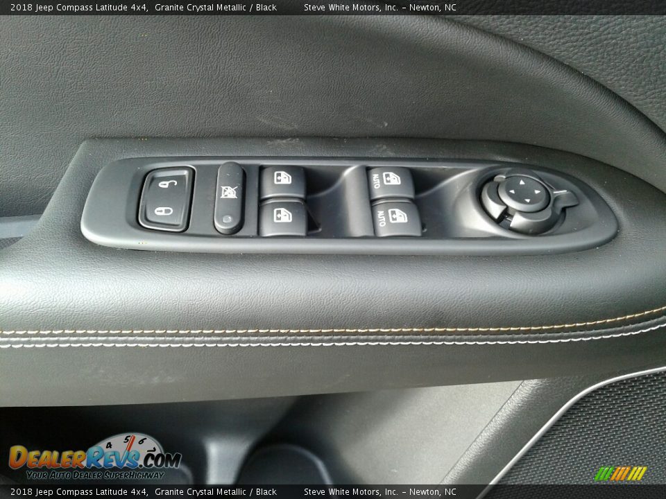 2018 Jeep Compass Latitude 4x4 Granite Crystal Metallic / Black Photo #9