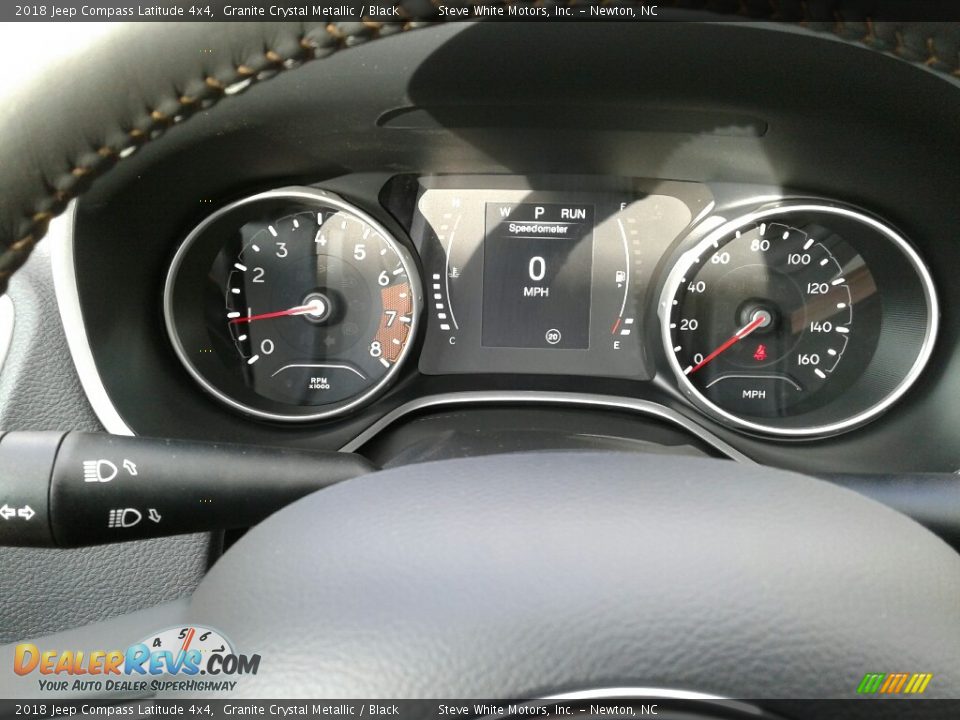 2018 Jeep Compass Latitude 4x4 Granite Crystal Metallic / Black Photo #15
