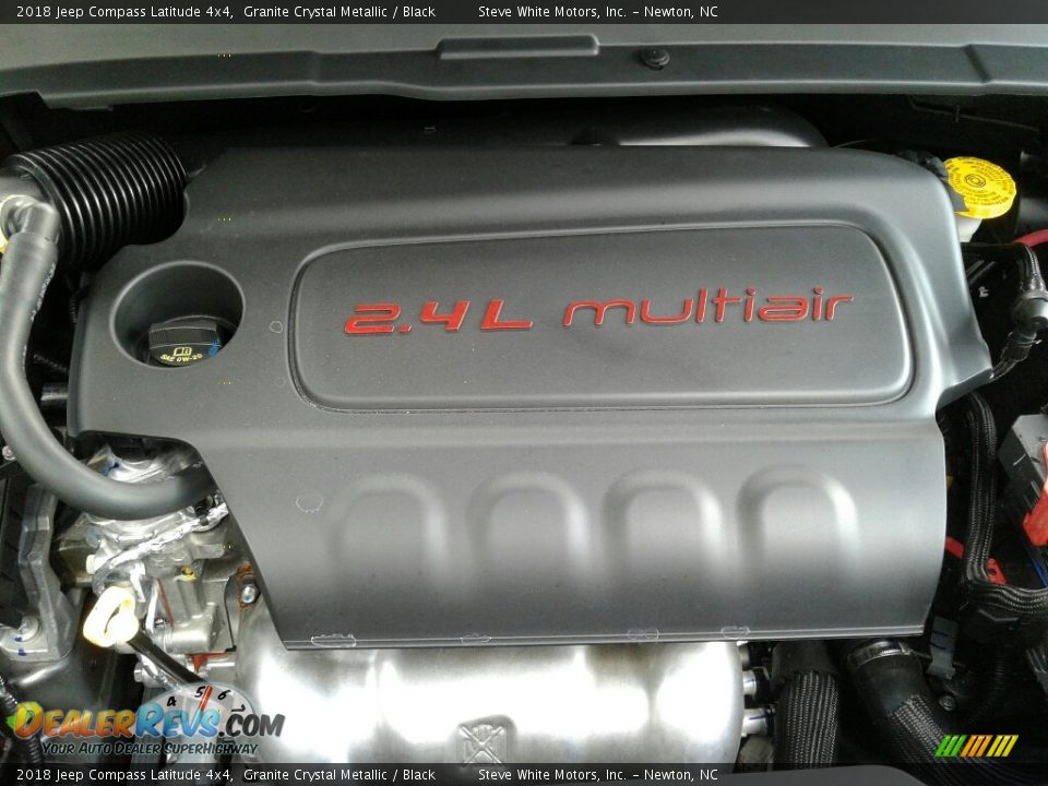 2018 Jeep Compass Latitude 4x4 Granite Crystal Metallic / Black Photo #25