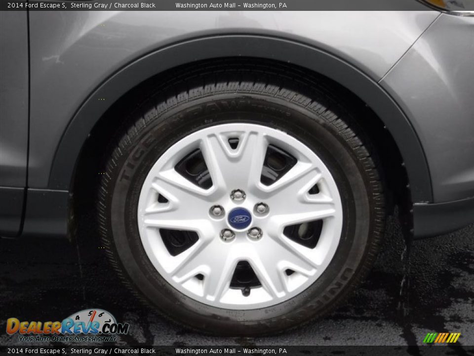 2014 Ford Escape S Sterling Gray / Charcoal Black Photo #3